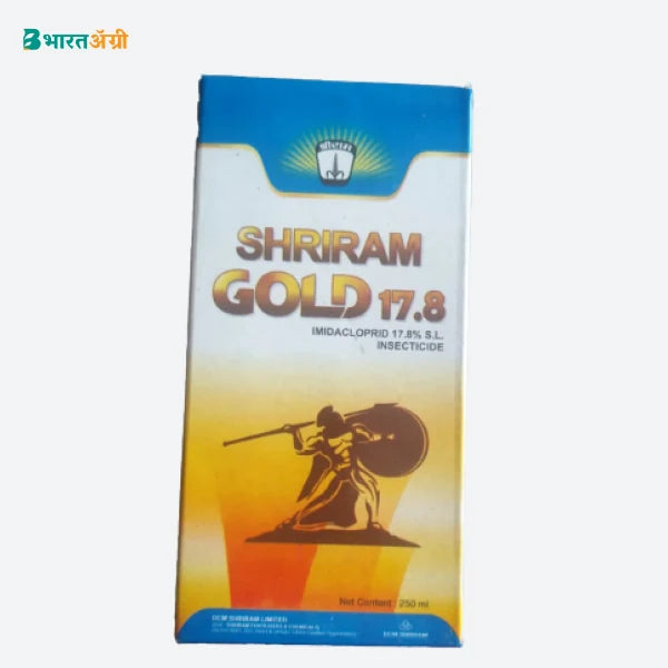 Shriram Gold 17.8% (Imidacloprid 17.8% SL) Insecticide_1_BharatAgri