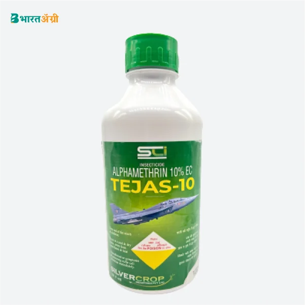 Silver Crop Tejas 10 (Alphamethrin 10% EC) Insecticide | BharatAgri