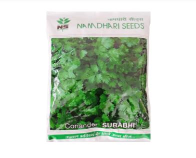 Namdhari Surabhi Coriander Seeds - BharatAgri Krushidukan_1