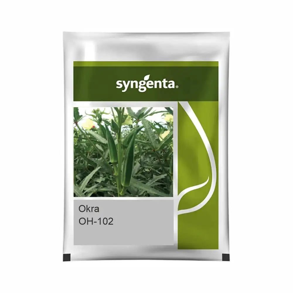Syngenta OH-102 Okra Seeds (BharatAgri KrushiDukan)