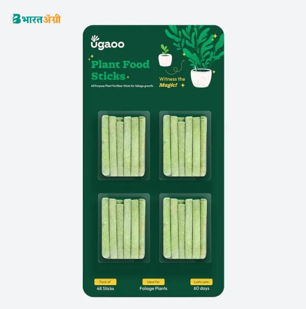 Ugaoo Plant Food Fertilizer Growth Sticks (Pack of 48) | BharatAgri