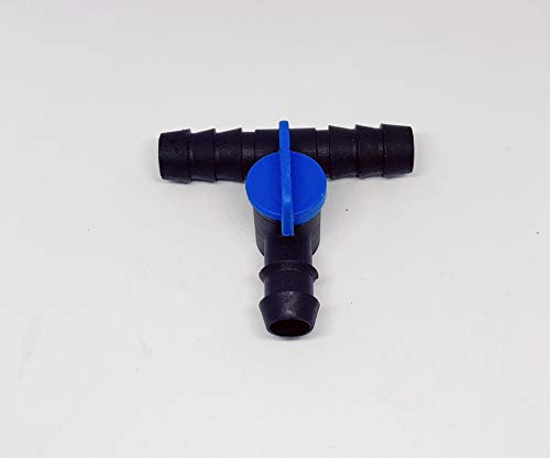 Drip Irrigation Accessories 16MM T Connector - Krushidukan_1